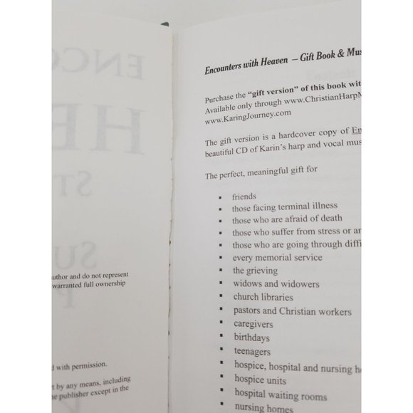 Encounters with Heaven Stories of God's Surprising Presence Gift Version Signed - Picture 4 of 11